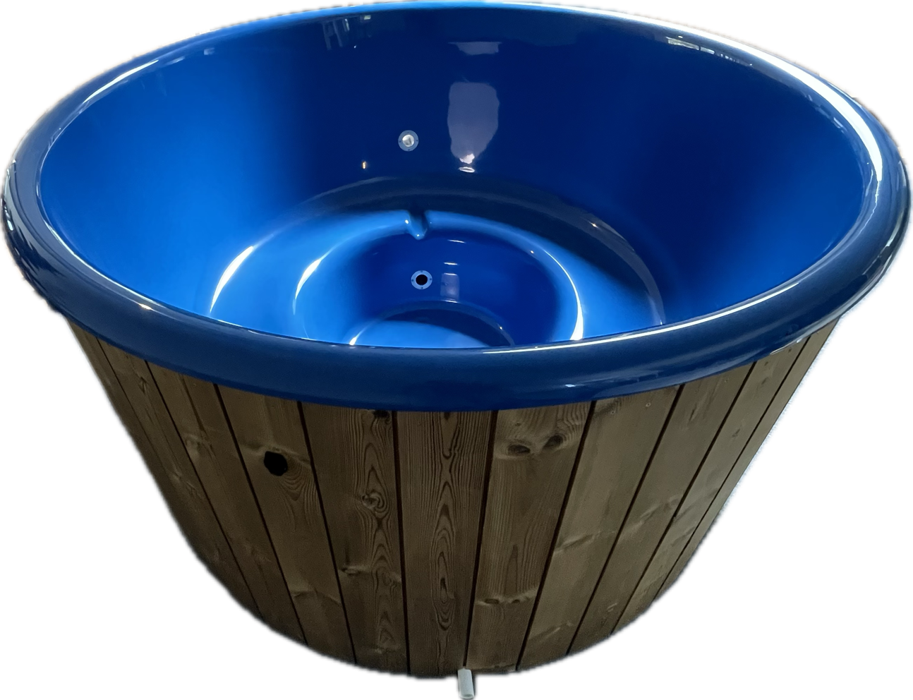 SAVO Hot Tub 1500l Badefass mit Fiberglas-Einsatz