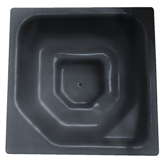 SAVO Hot Tub 1650l Badefass mit Fiberglas-Einsatz inkl. integr. Ofen