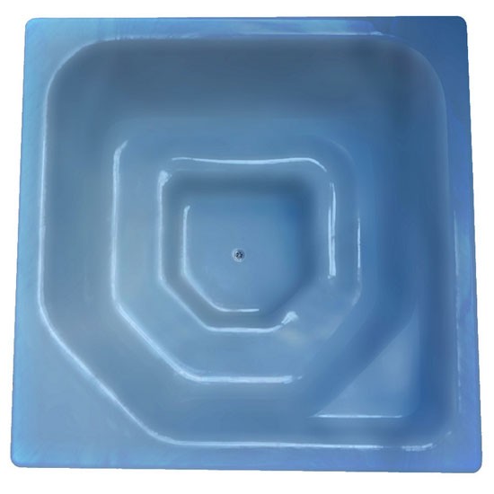 SAVO Hot Tub 1650l Badefass mit Fiberglas-Einsatz inkl. integr. Ofen
