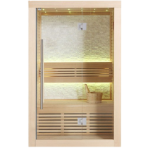 SAVO Hemlock Sauna 120x105 ohne Ofen