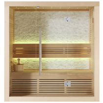 SAVO Hemlock Sauna 180x105 ohne Ofen
