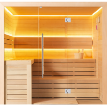 SAVO Hemlock Sauna 180x160 ohne Ofen