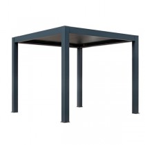 SAVO Pergola P8-3A extreme anthrazit  3x3m elektrisch