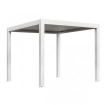 SAVO Pergola P8-3A extreme weiß 3x3m elektrisch