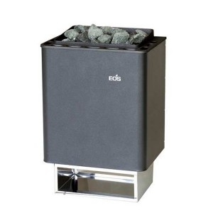 THERMAT, Sauna-Wandofen, anthrazit-perleffekt 6,0 kW