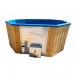 SAVO Hot Tub 1600l Badefass mit Fiberglas-Einsatz