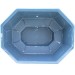 SAVO Hot Tub 1600l Badefass mit Fiberglas-Einsatz