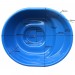 SAVO Hot Tub 1700l Badefass mit Fiberglas-Einsatz inkl. integr. Ofen